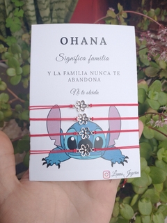 Pulseras ohana x4 - comprar online