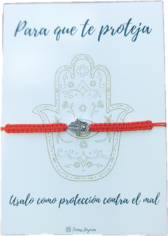 Pulsera macramé manito
