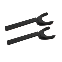Abre Boca "V" Grande Negro x2u 203 AUT Fotodental en internet