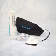 Irrigador Duchador Bucal Nicefeel Fc156 White/blue 100v/240v - comprar online
