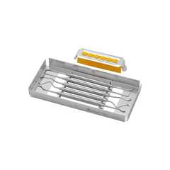 Kit 5 Curetas Para Elevación De Seno + bandeja 1304 Medesy - comprar online