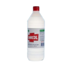 Alcohol Etílico 96° Uso Medicinal 1lt