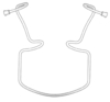 Abreboca Retractor de Mejillas Oringer 820/2 Mediano Medesy