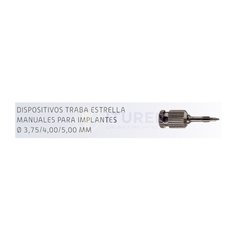Dispositivo Traba Estrella Manual P/ Implante Hex. Ext. Byw Implantes