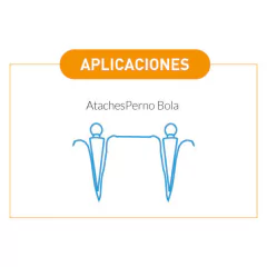 Kit Ataches Perno Esfera Vertical ø1.80mm AR-18P Form-ar en internet