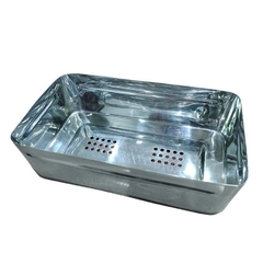 Caja Metálica Perforada 25x12x6cm Belkys - comprar online