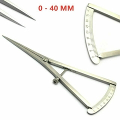 Calibre Castroviejo 40mm Recto Corto 10cm Medisporex
