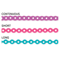 Cadena Alastic Ligadura Rollo x4,5mts Ortho Organizers - comprar online