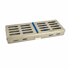 Caja Metálica Cassette Para 5 Instrumentos 18x6x2.2cm Belkys en internet