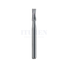 Fresa Carburo Cilíndrica Plana Dentada Turbina FG JET (varias medidas)