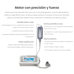 Fisiodispenser Implant X Dte Woodpecker con Contra Ángulo Led - Dentalpack