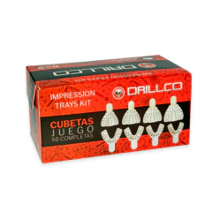 Cubetas de Impresion Parciales Grises x 8 ud. Drillco - comprar online