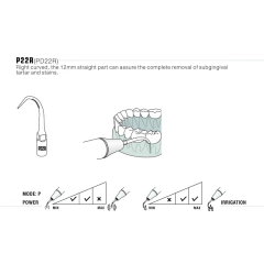 Punta Para Cavitador Periodoncia P22R Woodpecker - comprar online