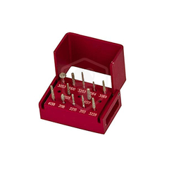 Kit 12 Piedras Diamantadas Para Prótesis Dental Microdont - comprar online