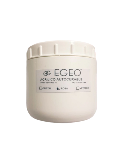 ACRILICO AUTOCURABLE ROSA X 400gr EGEO