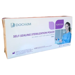 Pouch P/Esterilización 13x26cm 200u Autosellable Dochem - comprar online