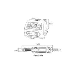 Micromotor Laboratorio Renhe 315 35000rpm Rhjc - comprar online