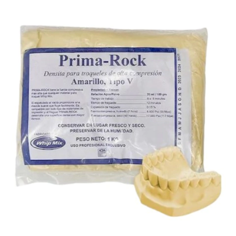 Yeso Densita Prima Rock 1 kg. Whip Mix
