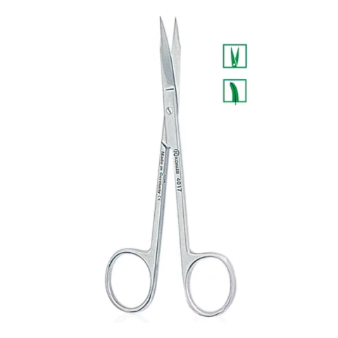 Tijera para encías Goldman Fox Curva 12,5cm 4017 Kohler