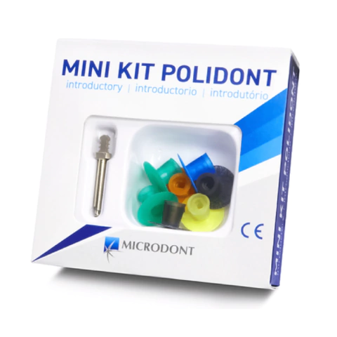 Mini Kit Polidont 7 Discos Para Pulido + Mandril Microdont