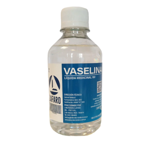 Vaselina Líquida Espesa 250ml - Varias Marcas