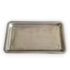 Bandeja Acero Inoxidable Lisa 20x11cm