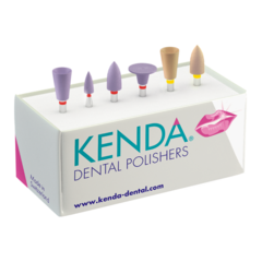 Kit 6 pulidores Composite+ Ceramica Nobilis+Unicus CA Kenda