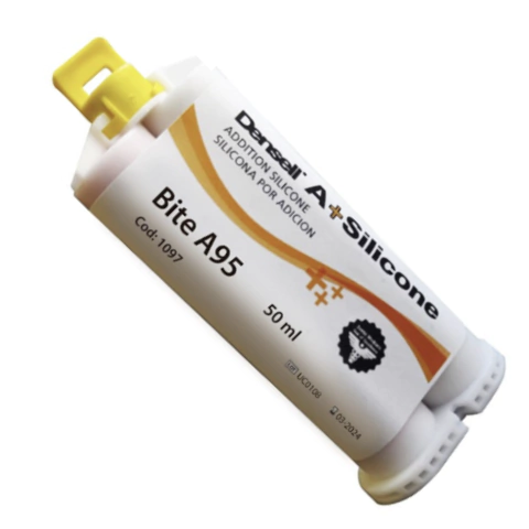 Silicona Extra-Rigida A+Silicone Bite A95 Cartucho Densell 1097