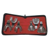 Kit 6 Cubetas Perforadas De Acero P/Impresiones Desdentados Rim-Lock PS 588