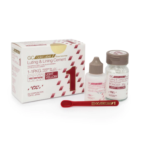 Ionómero Vítreo para Cementado Fuji Gc 1 Light Yellow 35g/20ml - comprar online