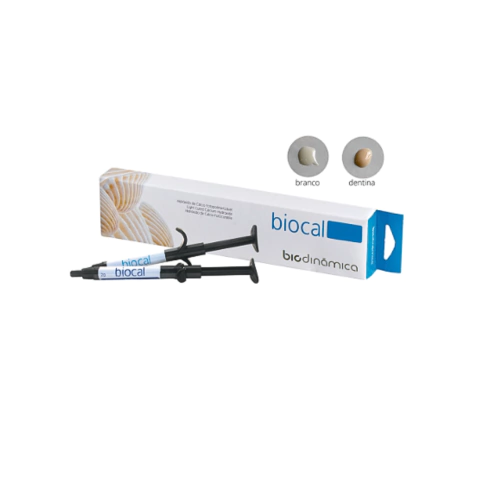Hidróxido de Calcio Fotocurado Jeringa 2gr Dentina Biocal Biodinámica