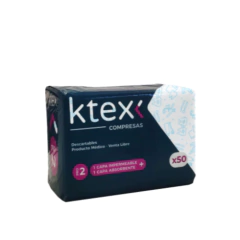 Compresas Descartables 50u K-Tex PRO2- Varios Colores - tienda online