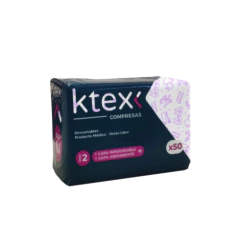 Compresas Descartables 50u K-Tex PRO2- Varios Colores en internet