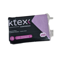Compresas Descartables 50u K-Tex PRO2- Varios Colores - tienda online