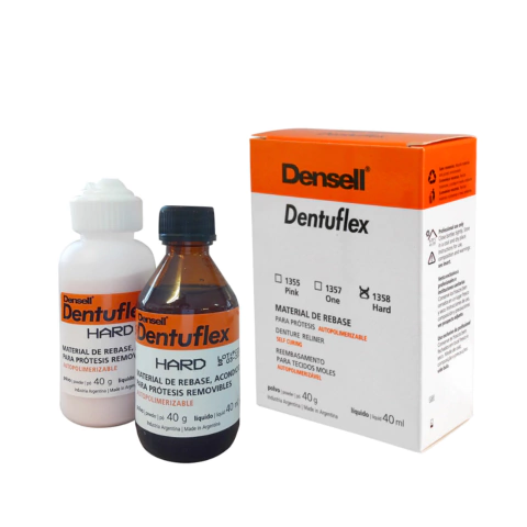 Rebasador Definitivo Protesis Removibles Dentuflex 1358 Densell - comprar online