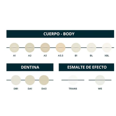 Kit Resinas Composite 12 jeringas Elora Elegance FGM - Dentalpack