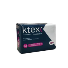 Imagen de Compresas Descartables 50u K-Tex PRO2- Varios Colores