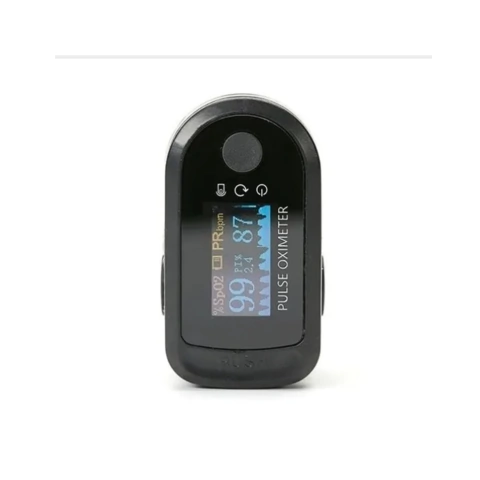 Oxímetro De Pulso Saturómetro De Oxígeno Dedo Hm05 Femmto NEGRO - comprar online