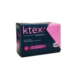Compresas Descartables 50u K-Tex PRO2- Varios Colores - tienda online