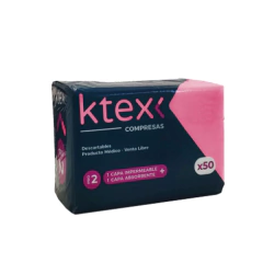 Compresas Descartables 50u K-Tex PRO2- Varios Colores - Dentalpack