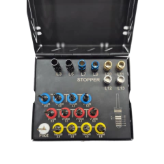 kit Quirúrgico de 12 Fresas con Topes Artifol - Dentalpack