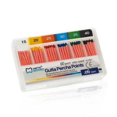 Conos de gutta percha con taper especial x60u Meta Biomed