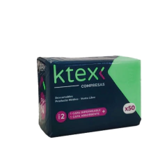 Compresas Descartables 50u K-Tex PRO2- Varios Colores - comprar online