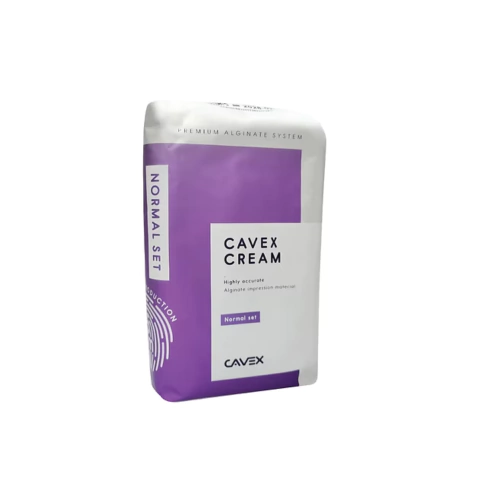 Alginato para impresiones dentales 453g Cream Normal Cavex - comprar online