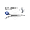 Pinza How Acodada / Curva 72 Panorama Premium