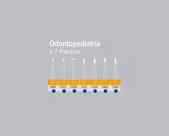 Kit 7 Piedras Diamantadas Para Odontopediatría Microdont en internet