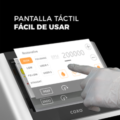 Micromotor Eléctrico C-Puma Coxo MASTER + CA Multiplicador 1:5 + CA para endodoncia 6:1 en internet