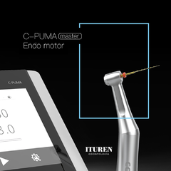 Micromotor Eléctrico C-Puma Coxo MASTER + CA Multiplicador 1:5 + CA para endodoncia 6:1 - Dentalpack