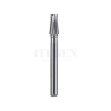 Fresa Carburo CIRUGÍA Troncocónica Plana Dentada Turbina FGXL JET (varias medidas)