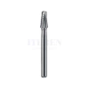 Fresa Carburo Troncocónica Redondeada Dentada Turbina FG 1700 JET